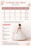 Elegant Lace Bodice Illusion Neckline Bow Back Tulle Flower Girl Dresses 901111463292
