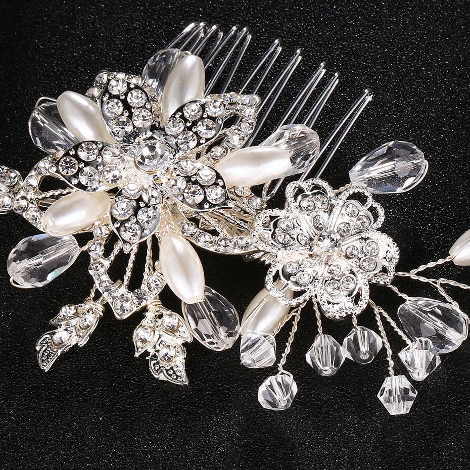 Bride Hair Comb Wedding Hair Accessories for Brides 528986959215 - COCOMELODY