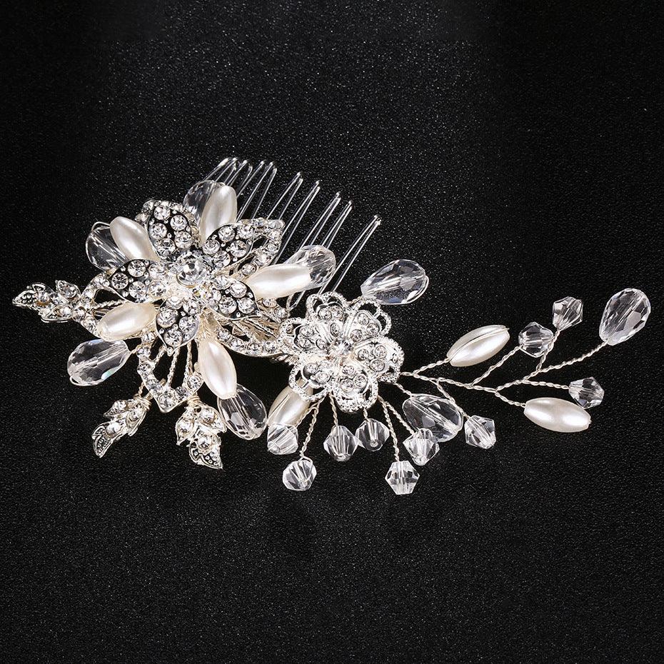 Bride Hair Comb Wedding Hair Accessories for Brides 528986959215 - COCOMELODY