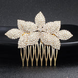 Bridal hair comb Pop rhinestone headpiece hair comb Wedding accessory 529286643073 - COCOMELODY