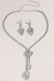 Wedding Earrings/Necklace Jewelry Sets (Set of 2) 752186449074 - COCOMELODY