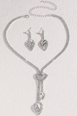 Wedding Earrings/Necklace Jewelry Sets (Set of 2) 752186449074 - COCOMELODY