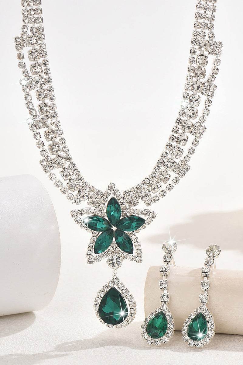 Wedding Earrings/Necklace Jewelry Sets (Set of 2) 924008810679 - COCOMELODY