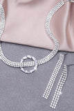 Gorgeous Zircon Earrings/Necklace Jewelry Sets (Set of 2) 776524554011 - COCOMELODY