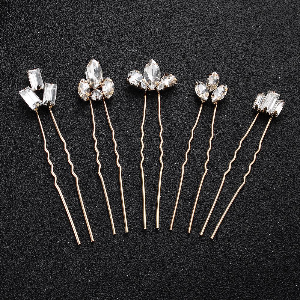 Hairpin 5 sets Daily Hair pin headwear accessories 566358087546 - COCOMELODY