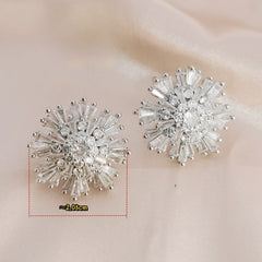 Light luxe zircon earrings 795399667147 - COCOMELODY