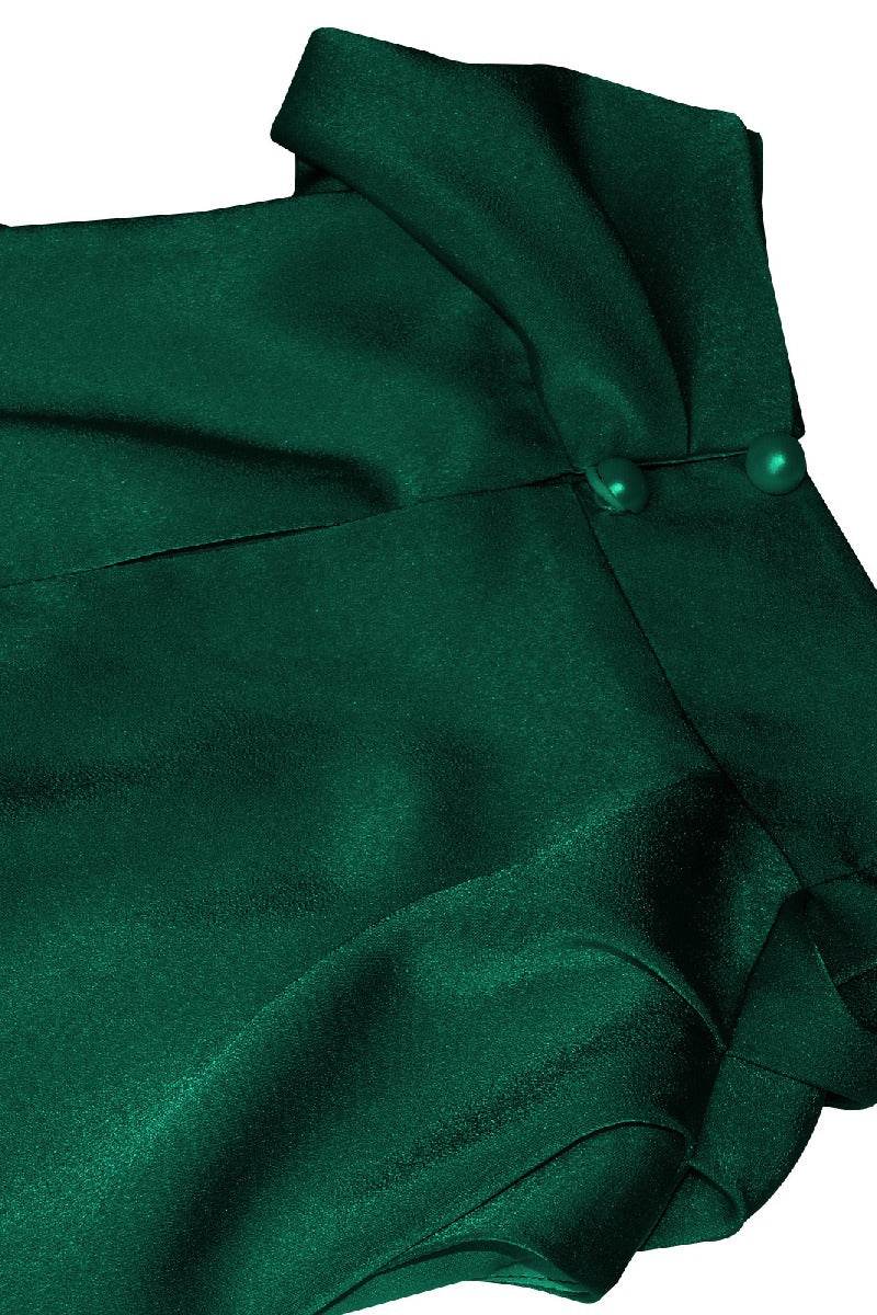 Sheath-Column Midi Forged Chiffon Dress 695677395149 - COCOMELODY