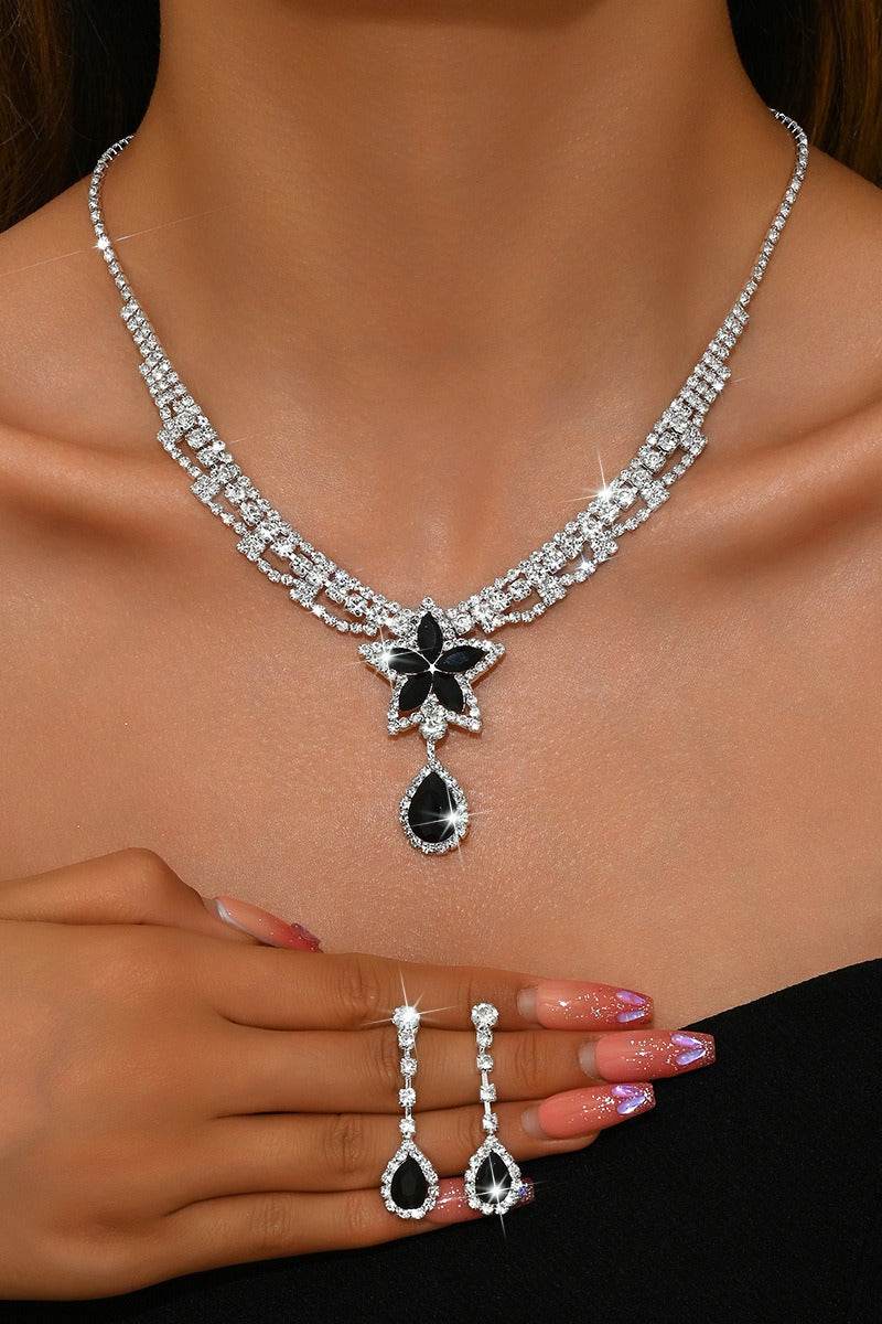 Wedding Earrings/Necklace Jewelry Sets (Set of 2) 924008810679 - COCOMELODY