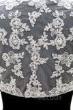 Lace 3/4 Length Sleeve Wedding Jacket AC6016 - COCOMELODY