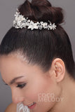 Elegant Alloy Headpiece with Imitation Pearl AH17036 - COCOMELODY