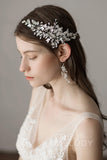 Alloy Headbands with Imitation Pearl and Crystals AH18015 - COCOMELODY