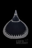 Two-tier Lace Edge Tulle Cathedral Veils Appliques AV18021 - COCOMELODY