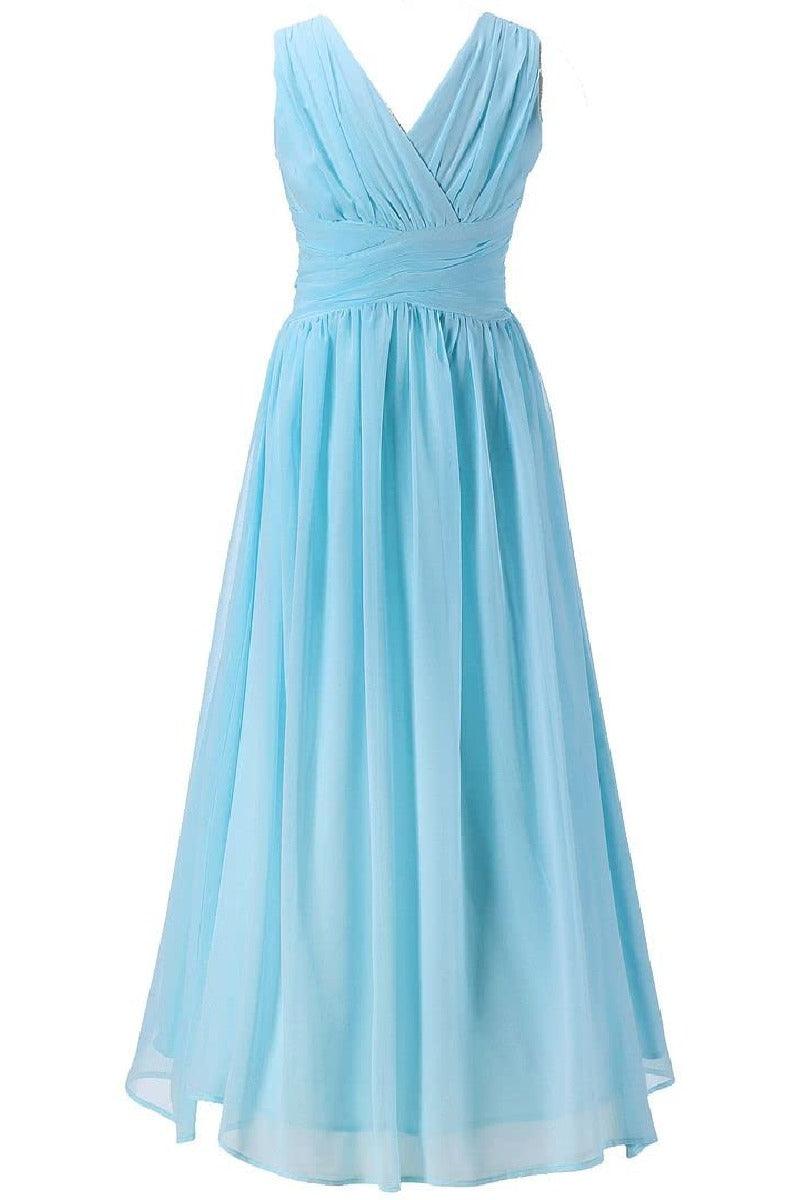 Junior Bridesmaid Dress–Party & Flower Girl Gown B01M64J70L - COCOMELODY