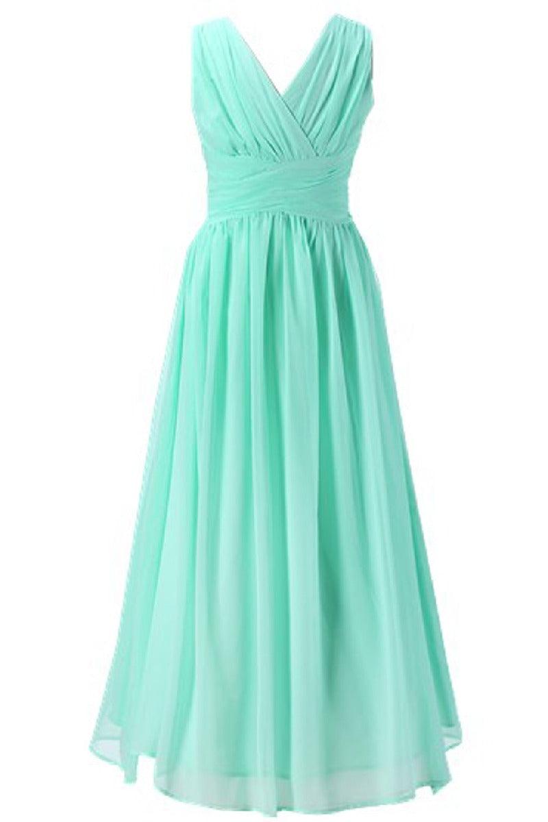 Junior Bridesmaid Dress–Party & Flower Girl Gown B01M64J70L - COCOMELODY