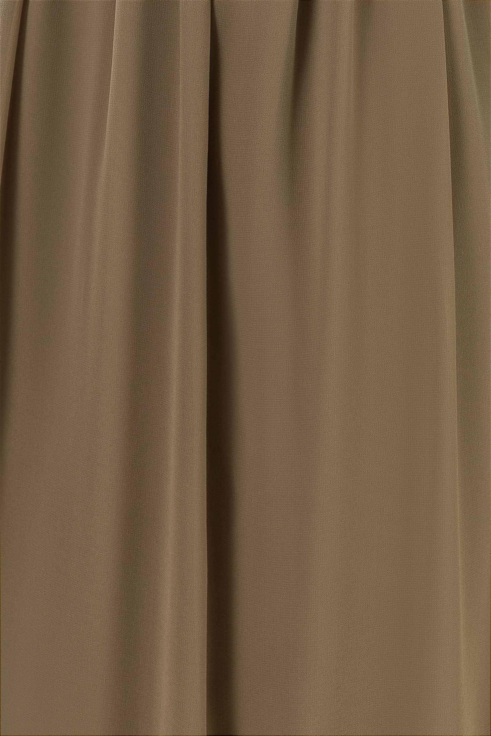 A-Line Sweep-Brush Train Chiffon Bridesmaid Dress CB0460 - COCOMELODY