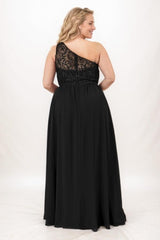 A-Line Maxi Chiffon Bridesmaid Dress CB0772 - COCOMELODY