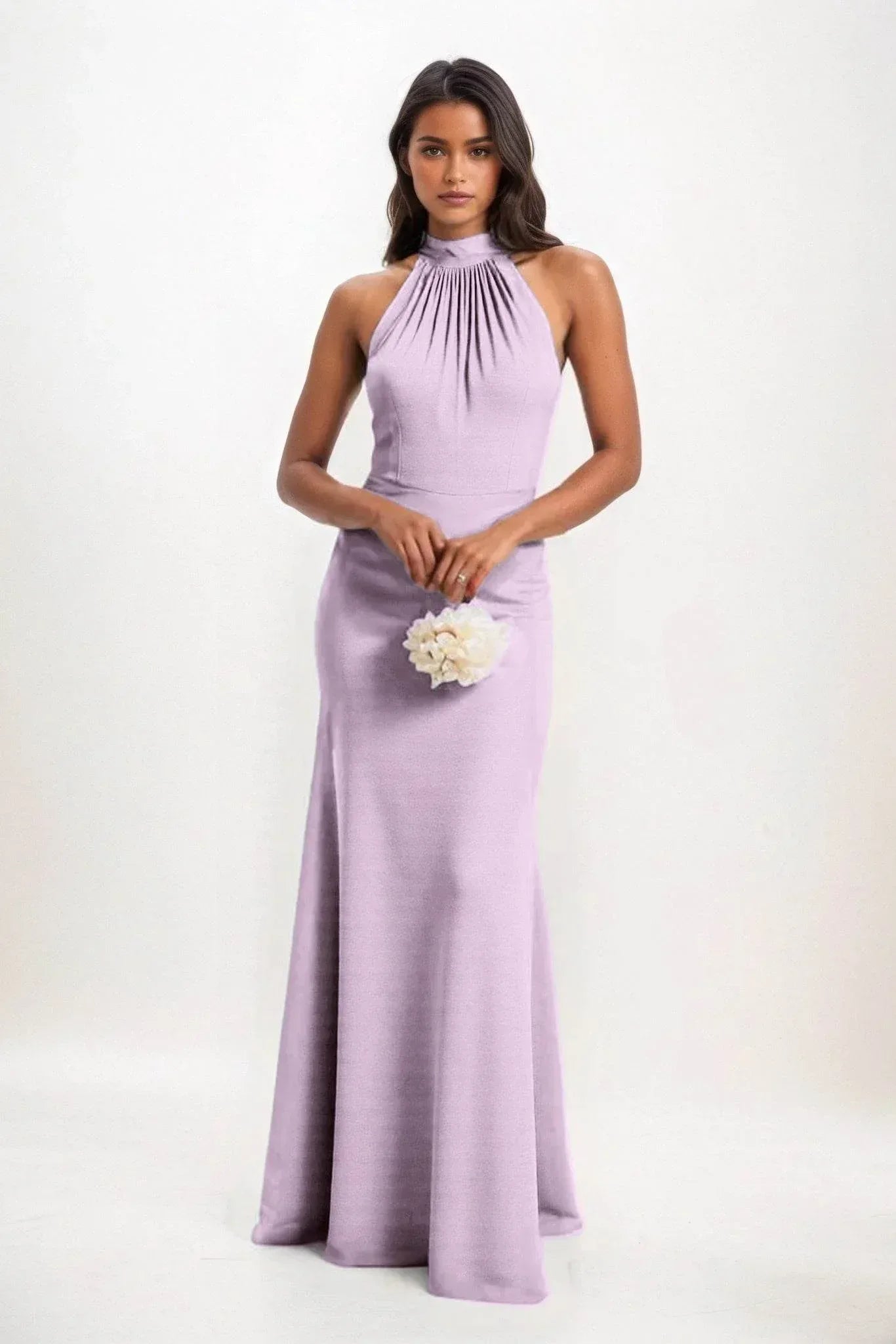 Sheath-Column Maxi Elastic Cloth Dress CB0814CS - COCOMELODY