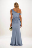 Sheath-Column Maxi Luxe Satin Dress CB0845CS - COCOMELODY