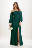 A-Line Maxi Chiffon Bridesmaid Dress CB0847 - COCOMELODY