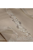 Tulle Wedding Sash with Rhinestone Imitation Pearl CC0056 - COCOMELODY