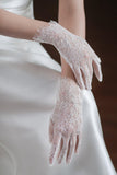 Fingertips Wrist Length Lace Wedding Gloves CD0103 - COCOMELODY