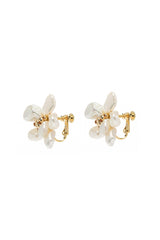 Alloy Earrings with Pearl CE0129 - COCOMELODY
