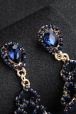 Alloy Earrings with Rhinestone CE0138 - COCOMELODY