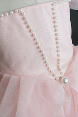 A-Line Knee Length Tulle Lace Flower Girl Dress CF0309 - COCOMELODY