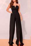 Jumpsuit Floor Length Twisted Silk Fabric Dress CG0171 - COCOMELODY