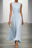 A-Line Ankle-length Chiffon Wedding Guest Dress CG0329