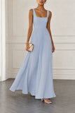 A-Line Maxi Chiffon Wedding Guest Dress CG0358