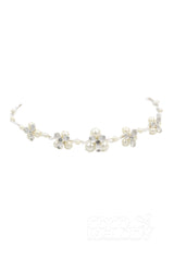 Alloy Headbands with Imitation Pearl and Rhinestone CH0162 - COCOMELODY