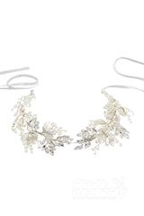 Alloy Headbands with Imitation Pearl and Crystals CH0191 - COCOMELODY