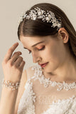 Alloy Headbands with Imitation Pearl and Crystals CH0191 - COCOMELODY