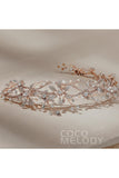 Alloy Headpieces with Pearl and Rhinestone CH0273 - COCOMELODY