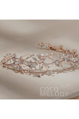 Alloy Headpieces with Pearl and Rhinestone CH0273 - COCOMELODY