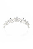 Alloy Tiaras with Imitation Pearl Rhinestone CH0354 - COCOMELODY