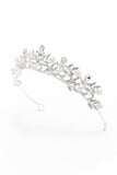 Alloy Tiaras with Imitation Pearl Rhinestone CH0354 - COCOMELODY