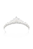 Alloy Tiaras with Imitation Pearl Rhinestone CH0356 - COCOMELODY