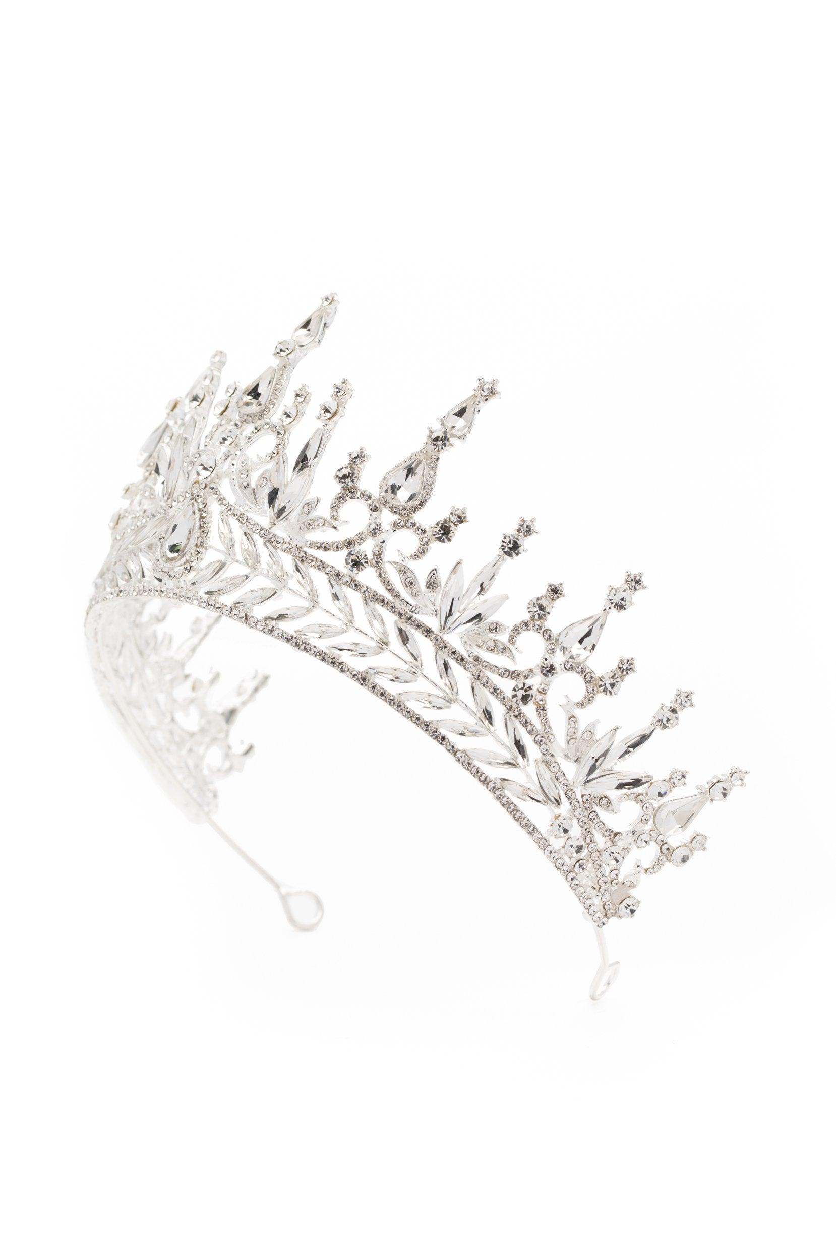 Alloy Tiaras with Crystals Rhinestone CH0371 - COCOMELODY