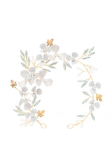 Alloy Headbands with Pearl Rhinestone CH0374 - COCOMELODY