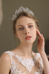 Alloy Tiaras with Rhinestone CH0388 - COCOMELODY