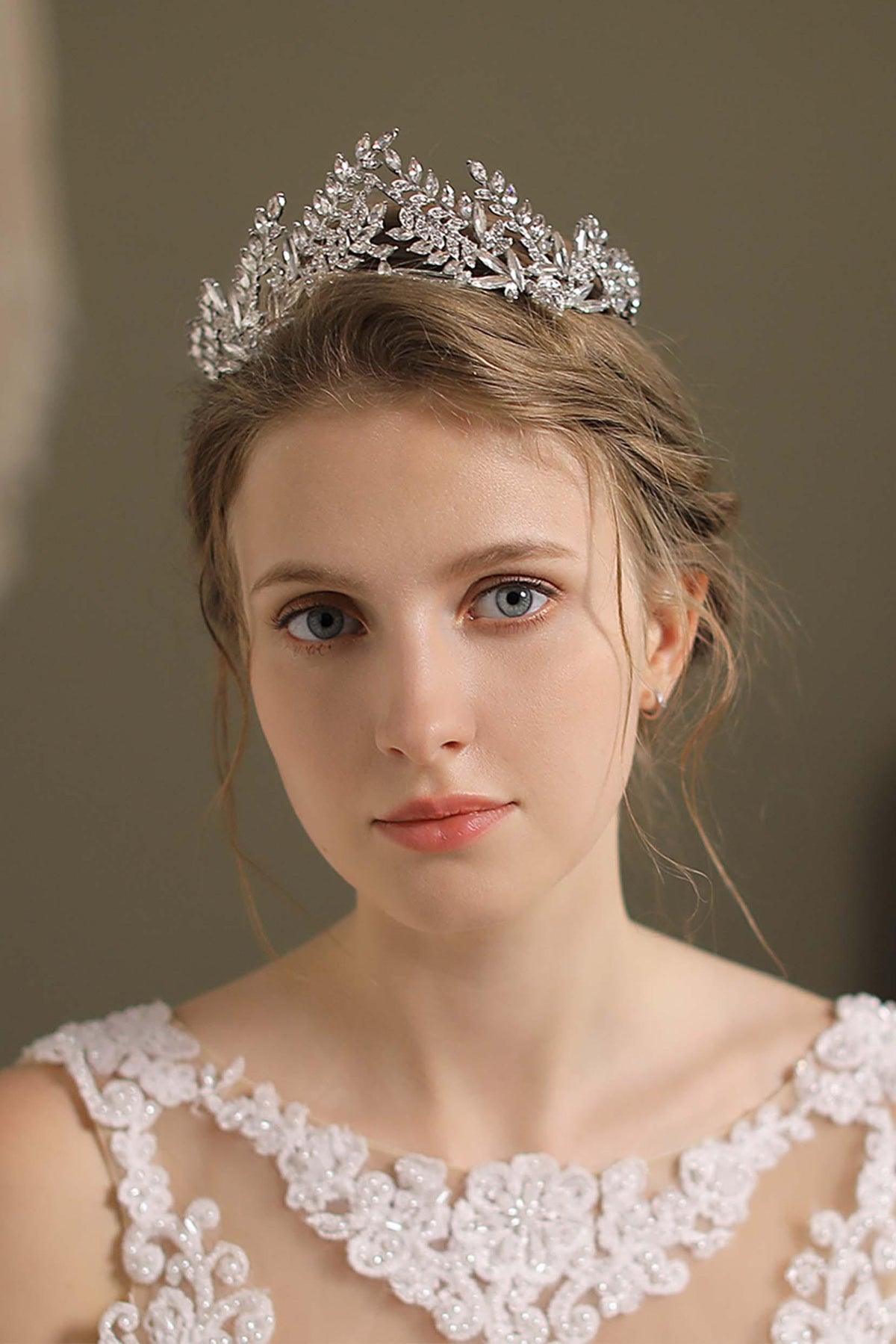 Alloy Tiaras with Rhinestone CH0388 - COCOMELODY