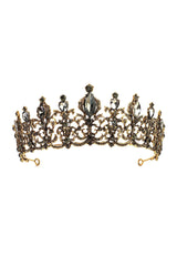 Alloy Tiaras with Rhinestone CH0390 - COCOMELODY