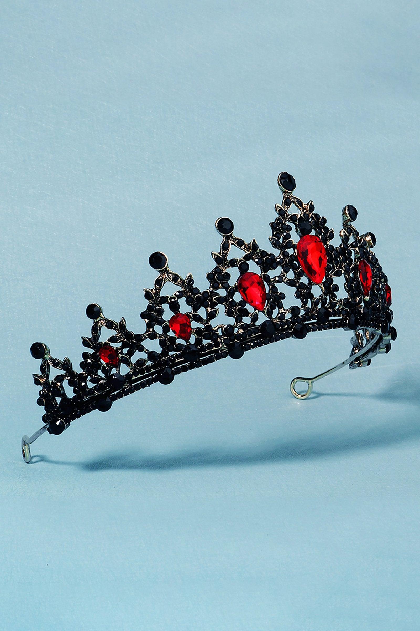 Alloy Tiaras with Rhinestone CH0391 - COCOMELODY