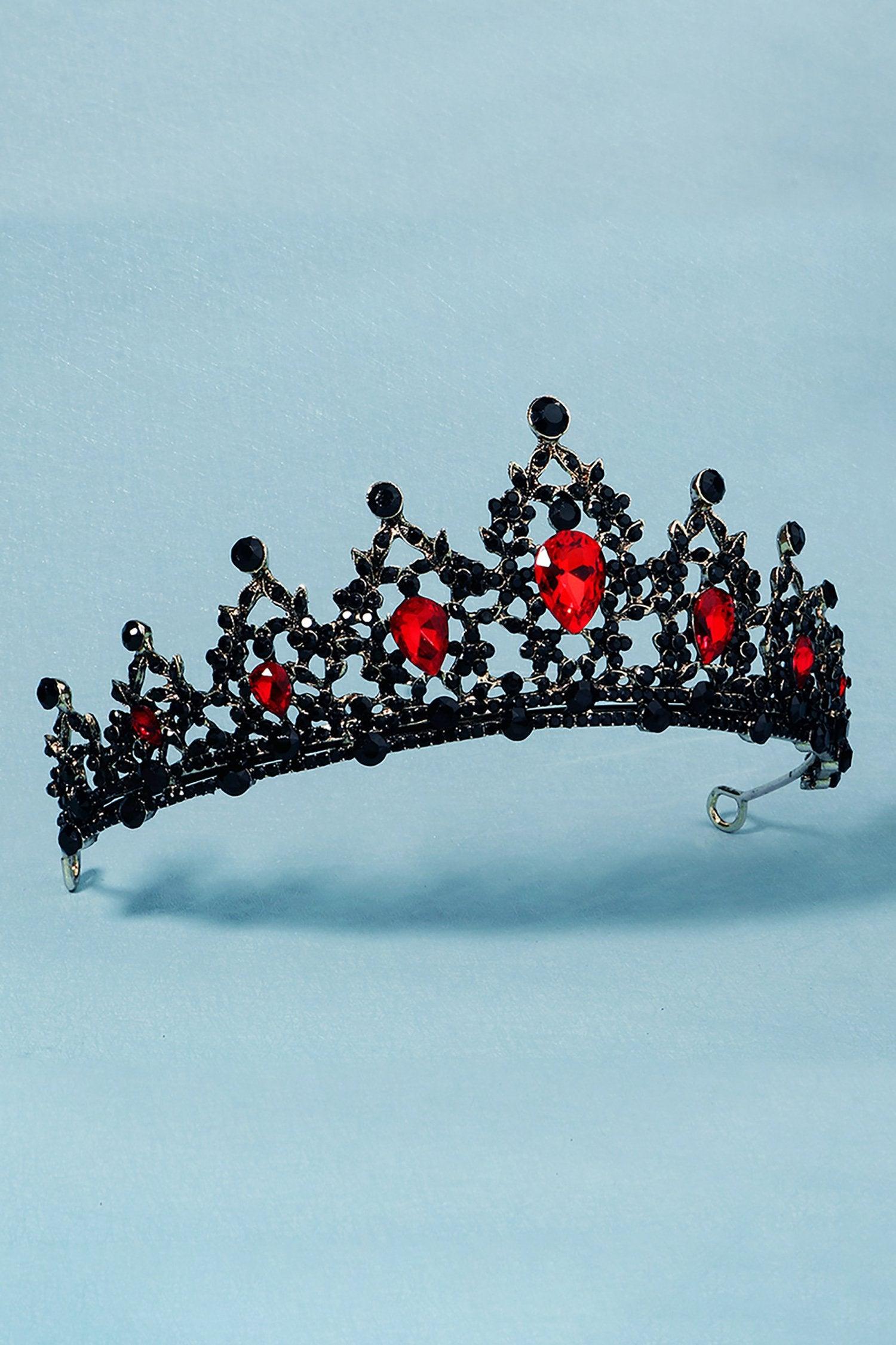 Alloy Tiaras with Rhinestone CH0391 - COCOMELODY