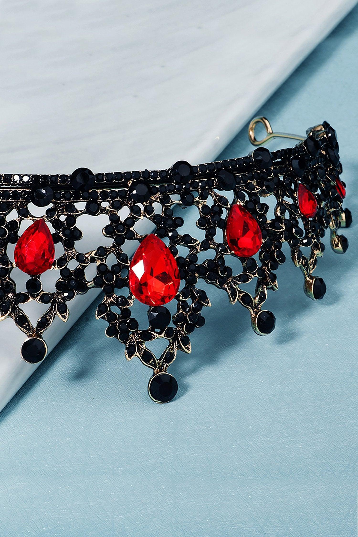 Alloy Tiaras with Rhinestone CH0391 - COCOMELODY
