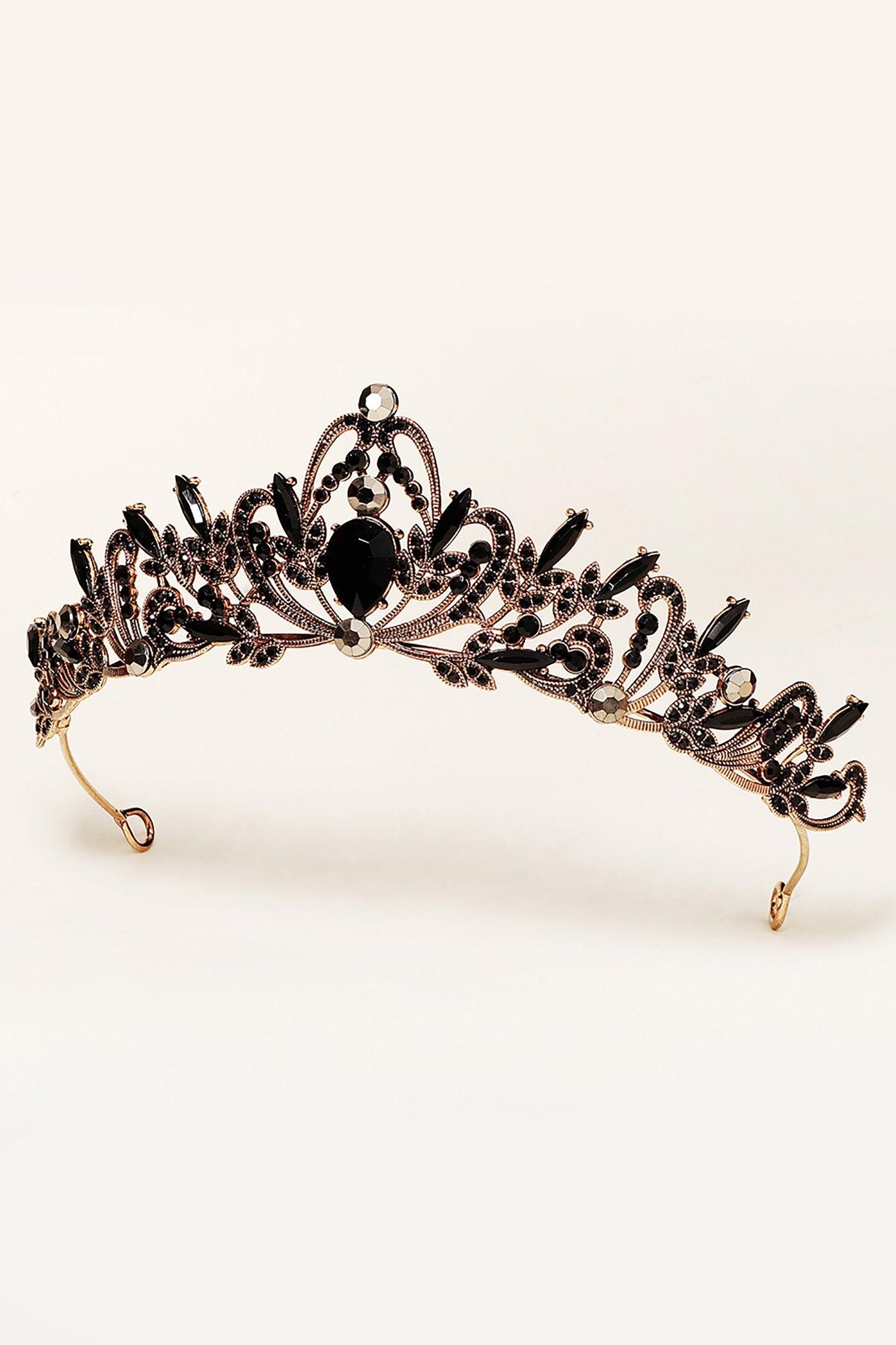 Alloy Tiaras with Rhinestone CH0394 - COCOMELODY
