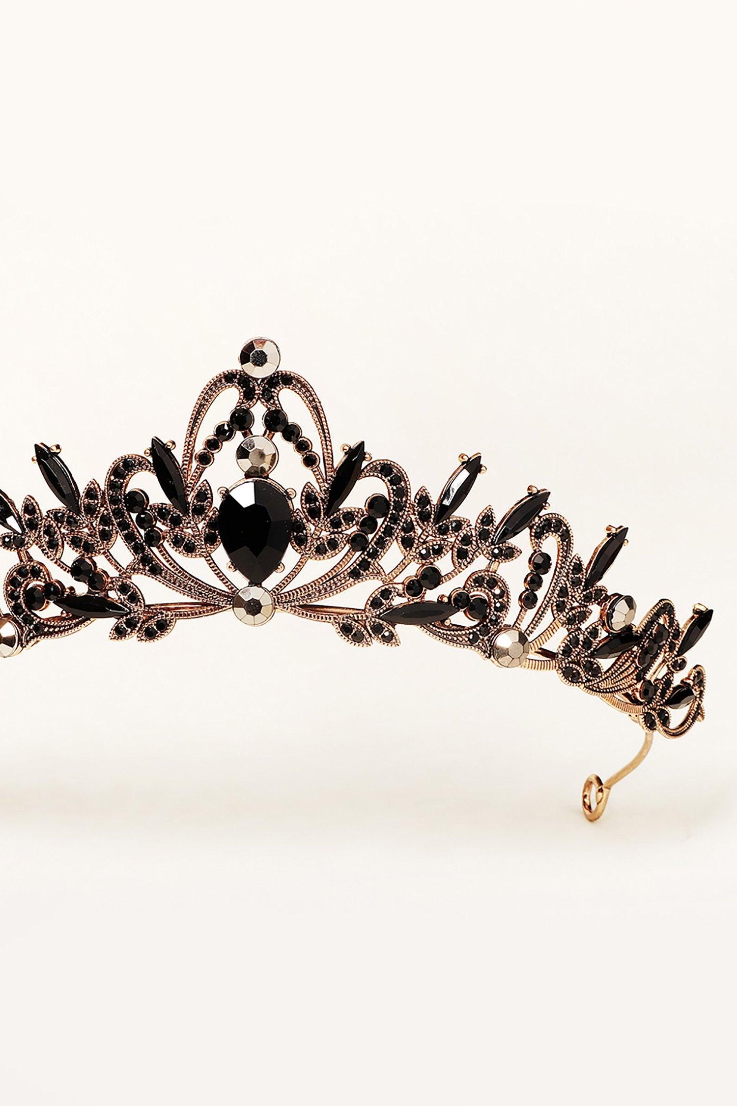 Alloy Tiaras with Rhinestone CH0394 - COCOMELODY