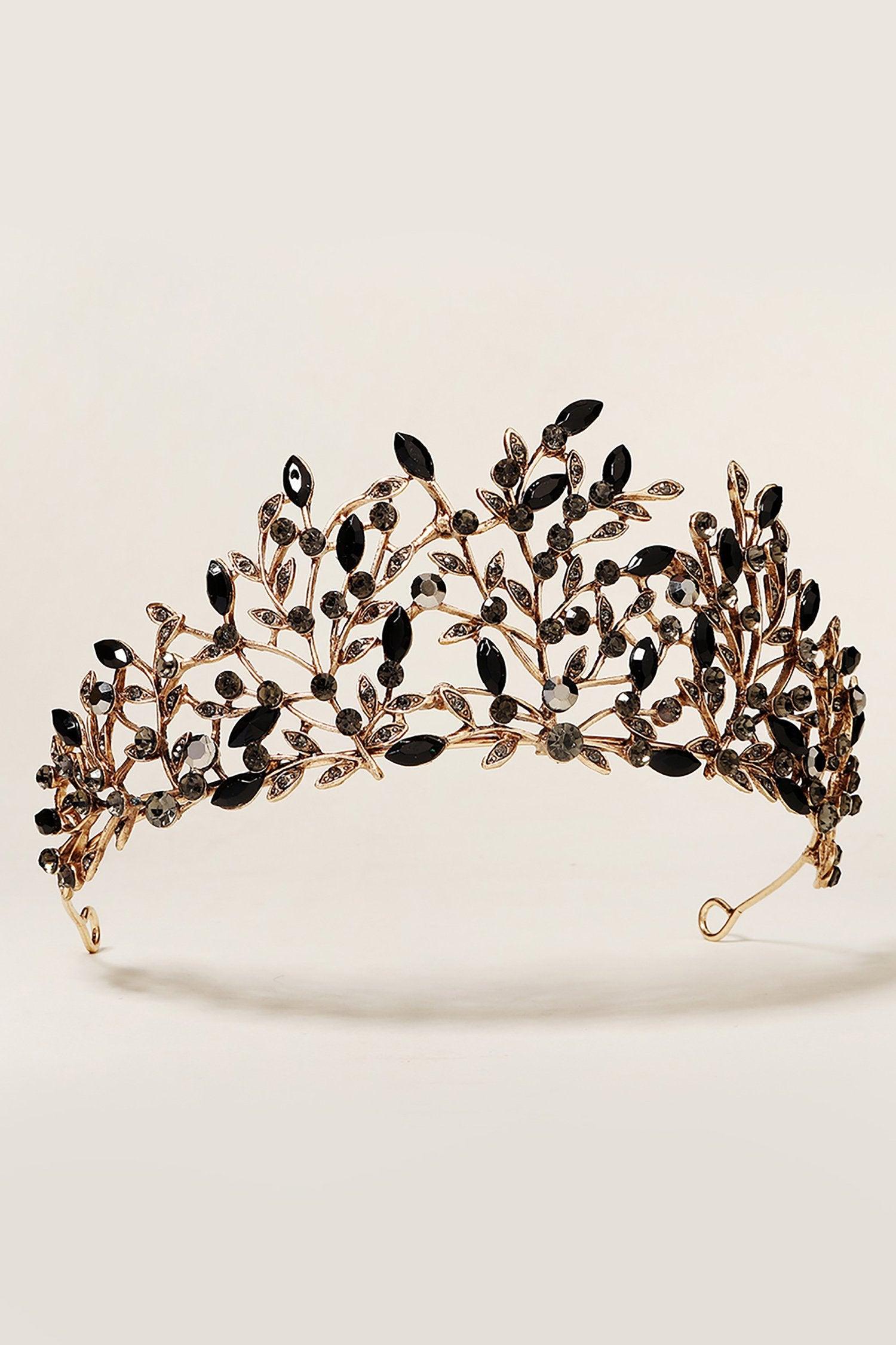 Alloy Tiaras with Rhinestone CH0395 - COCOMELODY
